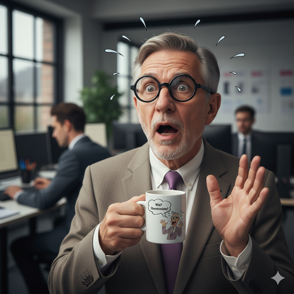 Beamten-Humor „Überstunden“ | Die ultimative Büro-Tasse! | Geschenk für Kollegen