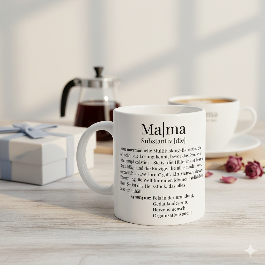 Tasse | MAMA Definition Version 1 | Geschenk für Mama | Tassenworte
