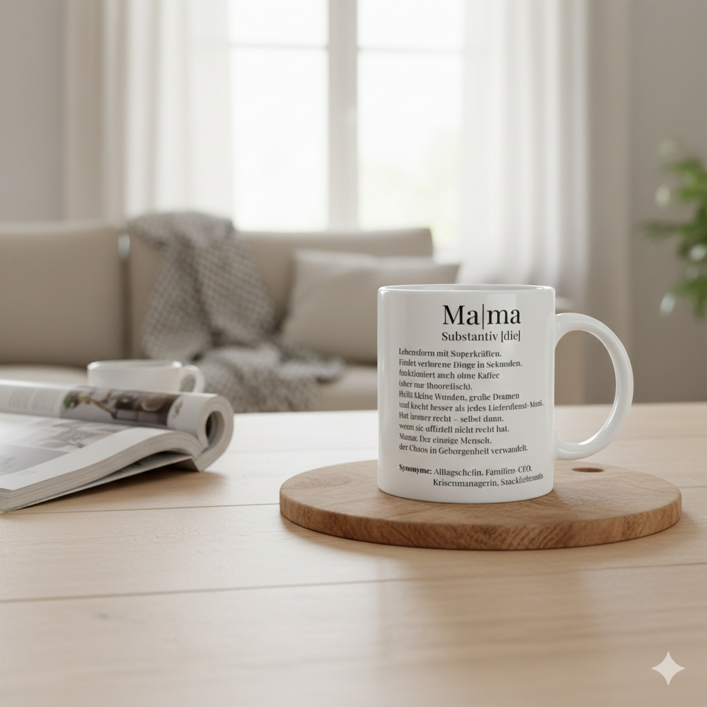 Tasse | MAMA Definition Version 2 | Geschenk für Mama | Tassenworte