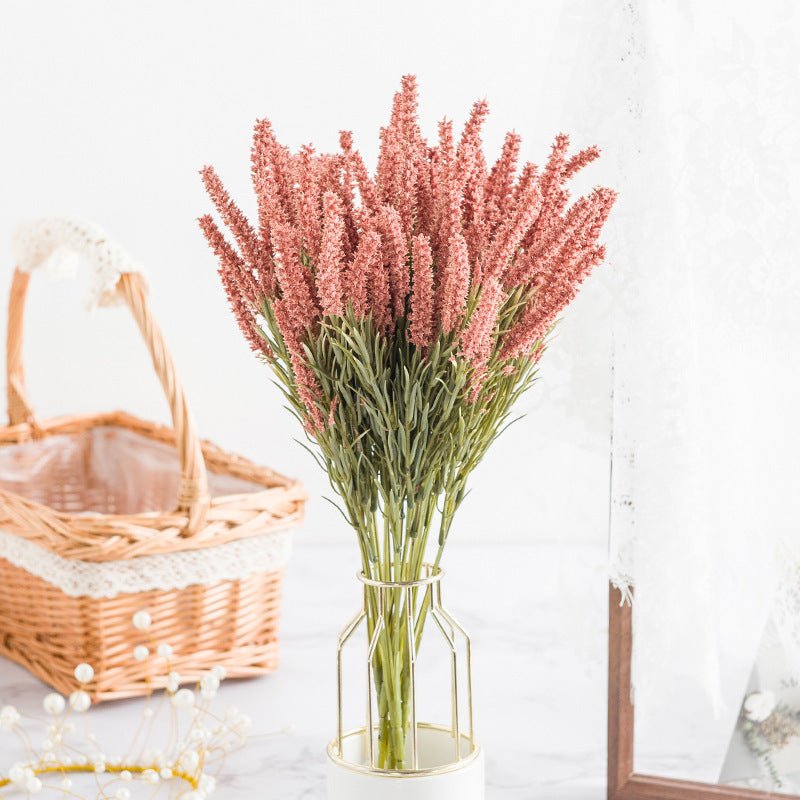 Artificial Wheat Lavender Decoration - Tassenworte