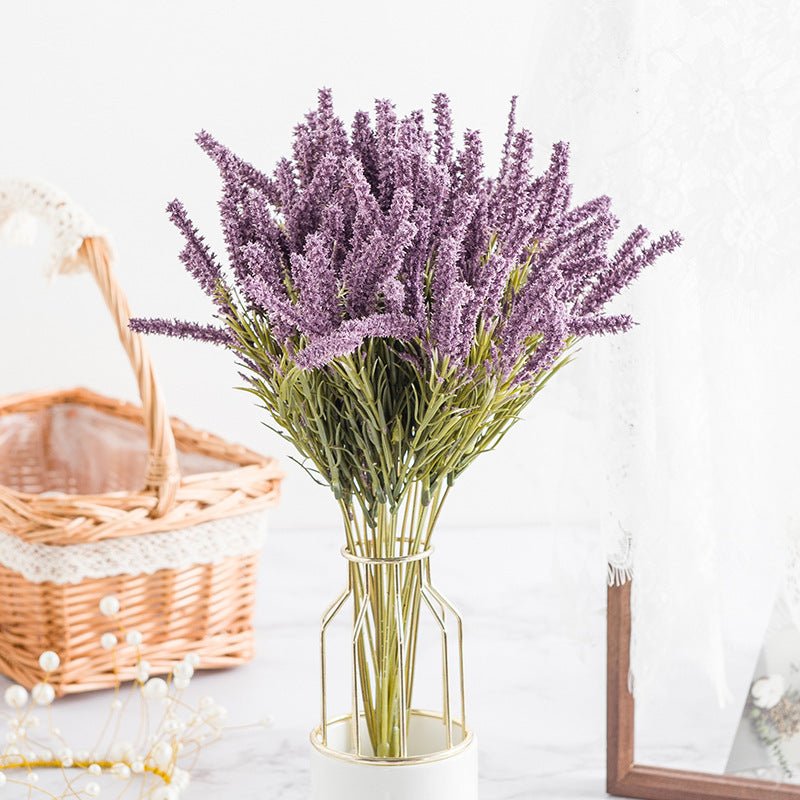 Artificial Wheat Lavender Decoration - Tassenworte