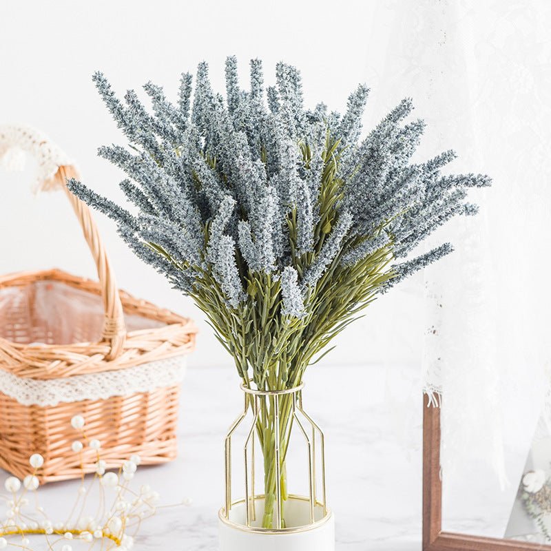 Artificial Wheat Lavender Decoration - Tassenworte