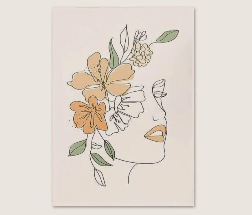 Canvas Modern Wall Art Frameless - Tassenworte