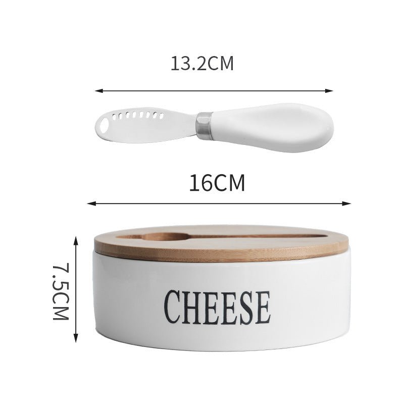 Ceramic Butter Dish Set - Tassenworte