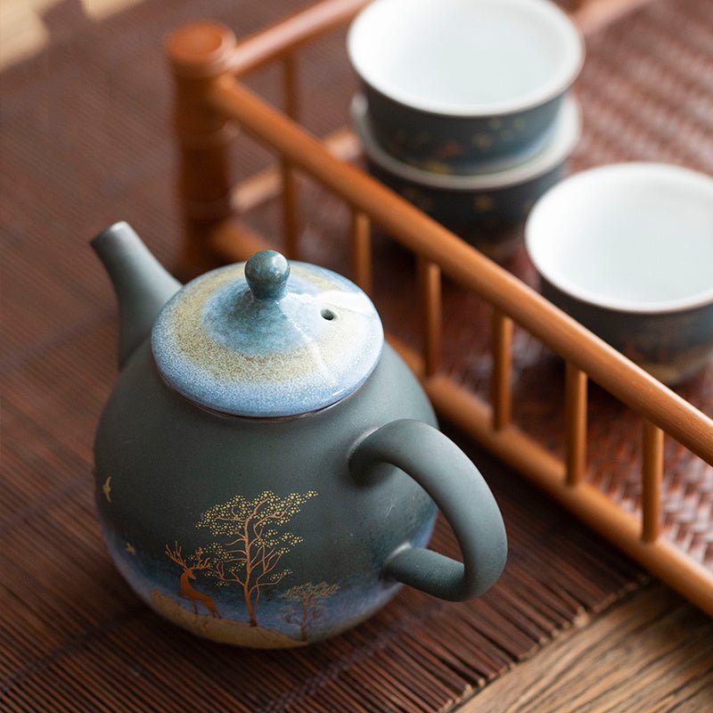 Ceramic Kung Fu Teapot - Tassenworte