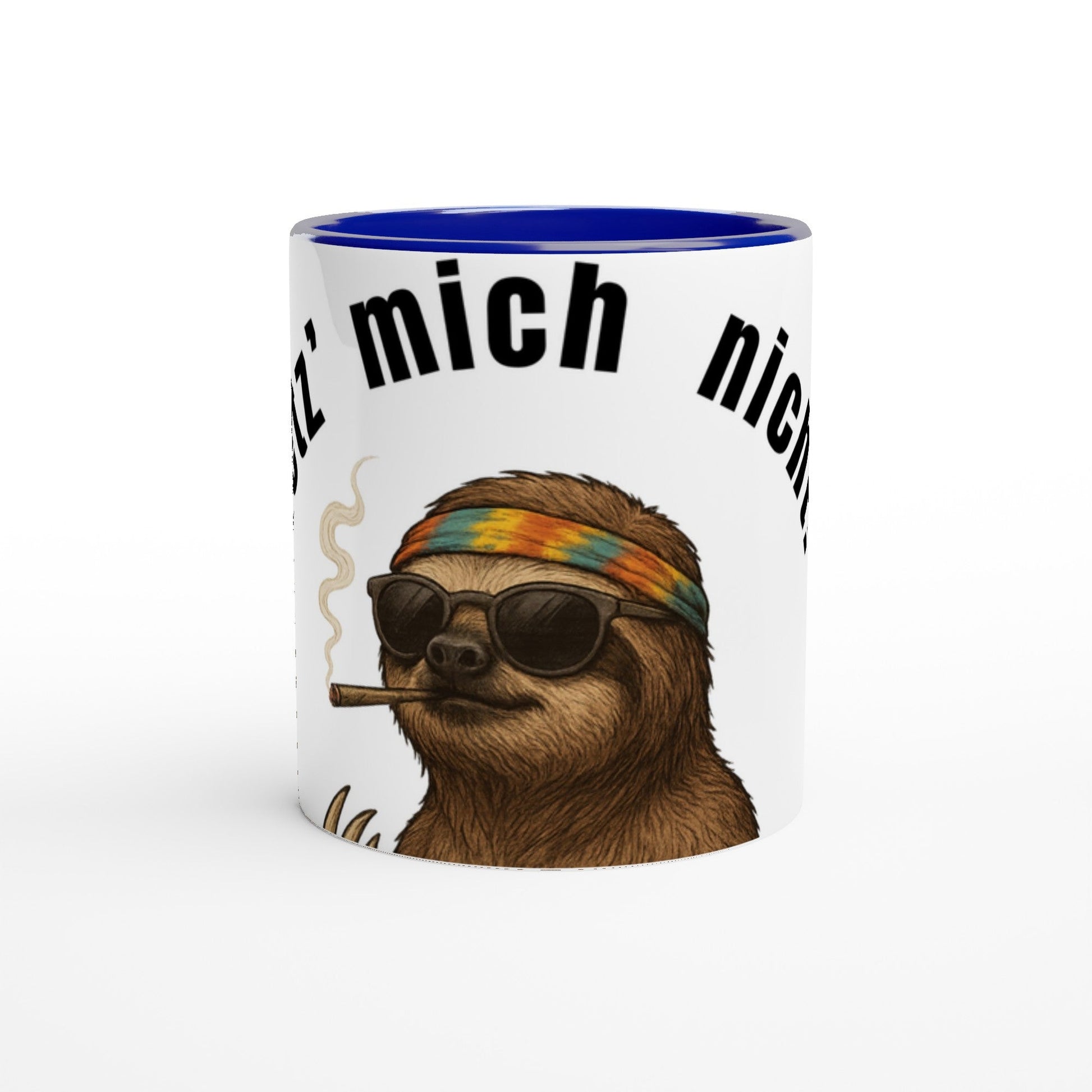 Faultier Tasse „Hetz’ mich nicht!“ – Lustige Kaffee Tasse 325ml für Faultier Fans & Hippies - Tassenworte