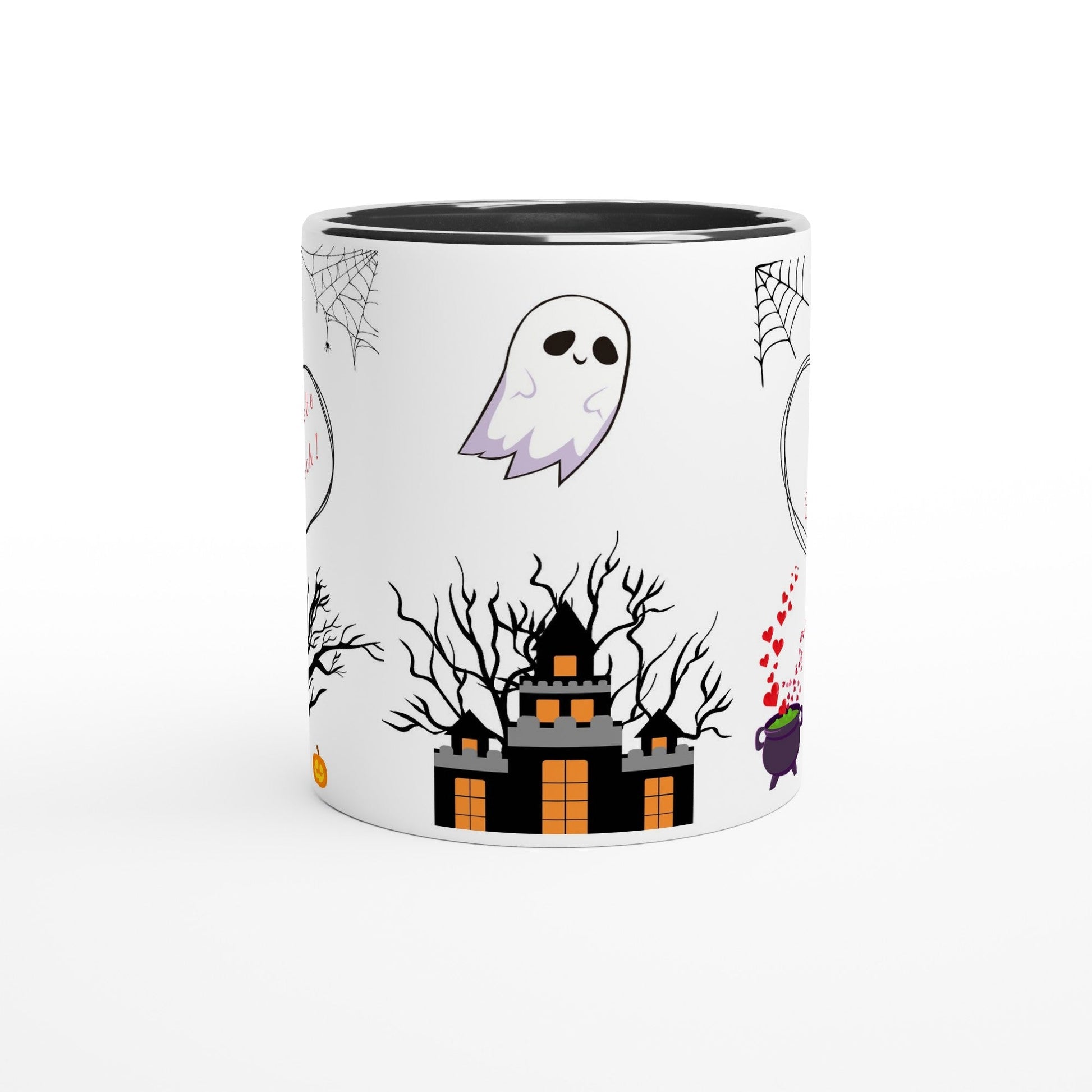 Halloween Tasse Unsere Liebe ist magisch!“ Romantisches Hexe & Kürbis Design - Tassenworte