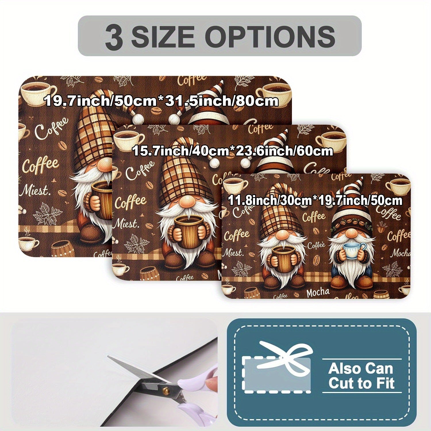 Kitchen Coffee Draining Pad - Tassenworte