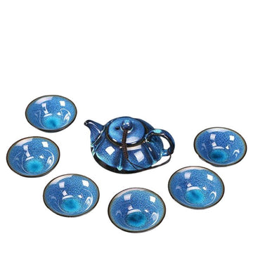 Kung Fu Ceramic Teacup Set - Tassenworte