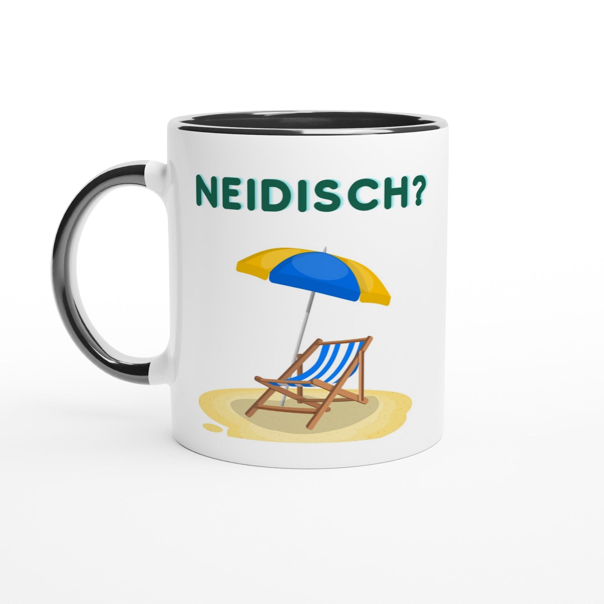 Lehrer Tasse mit lustigem Spruch – Geschenk für Lehrer & Referendare – Humorvolle Lehrertasse „Neidisch?“ | Tassenworte - Tassenworte