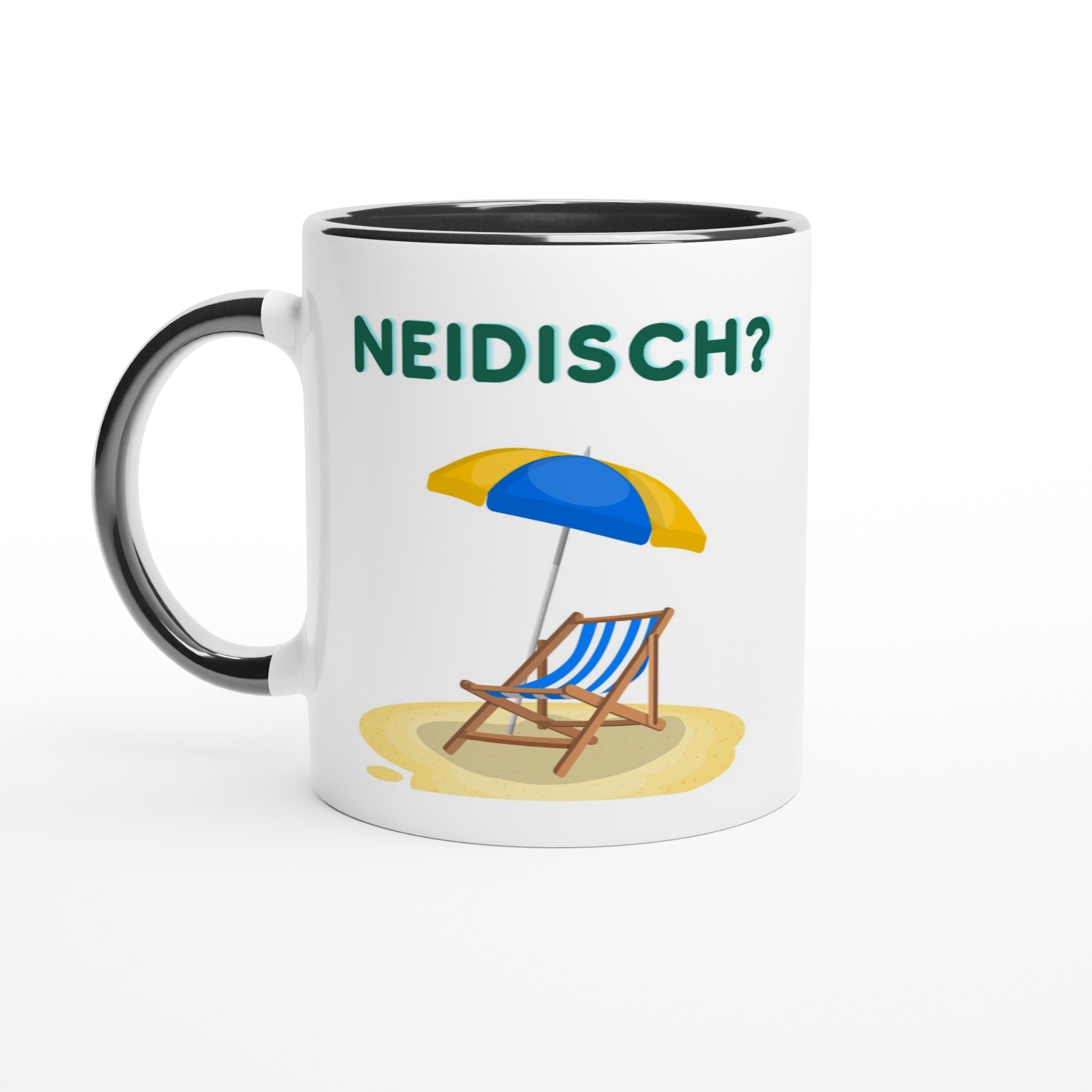 Lehrer Tasse mit lustigem Spruch – Geschenk für Lehrer & Referendare – Humorvolle Lehrertasse „Neidisch?“ | Tassenworte - Tassenworte