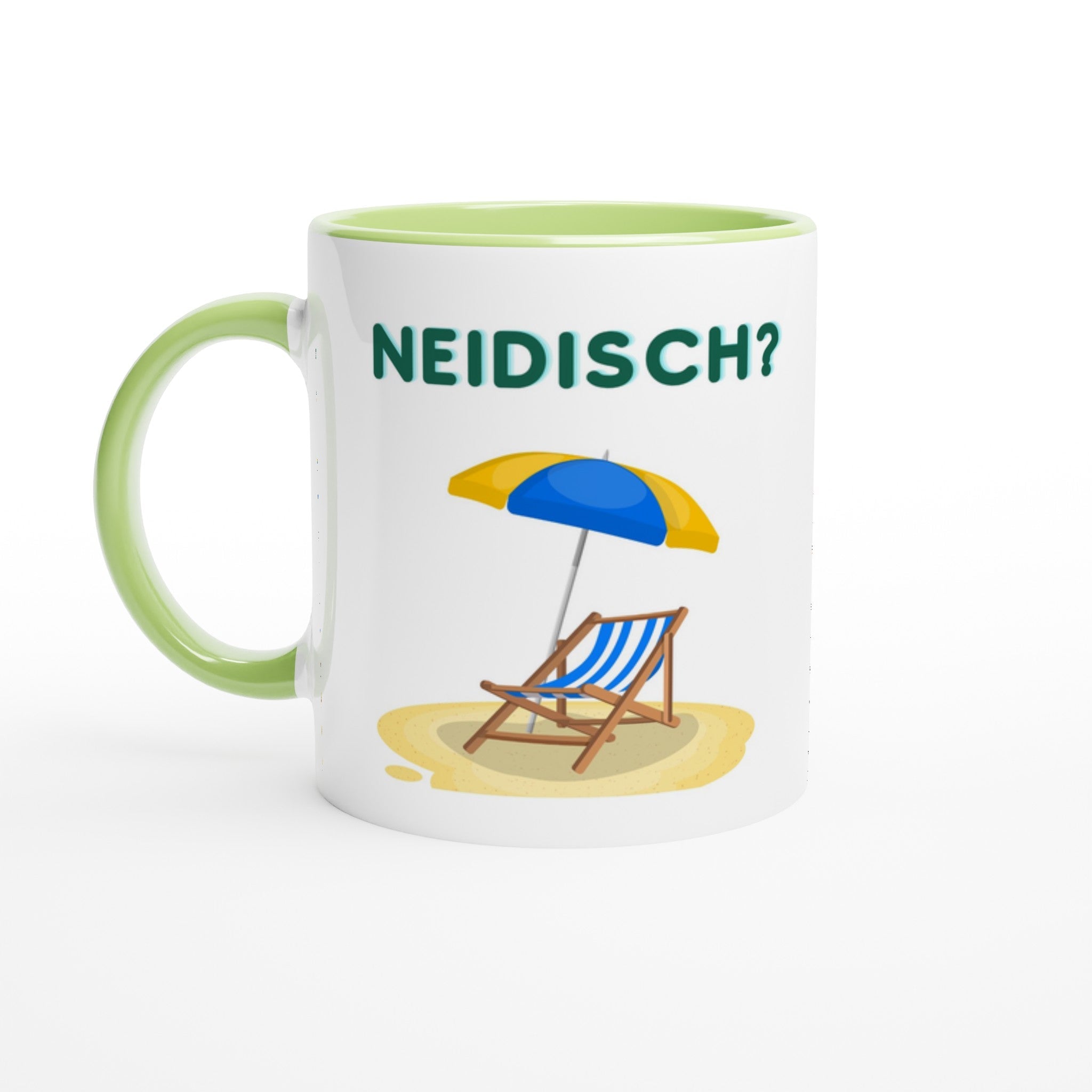 Lehrer Tasse mit lustigem Spruch – Geschenk für Lehrer & Referendare – Humorvolle Lehrertasse „Neidisch?“ | Tassenworte - Tassenworte