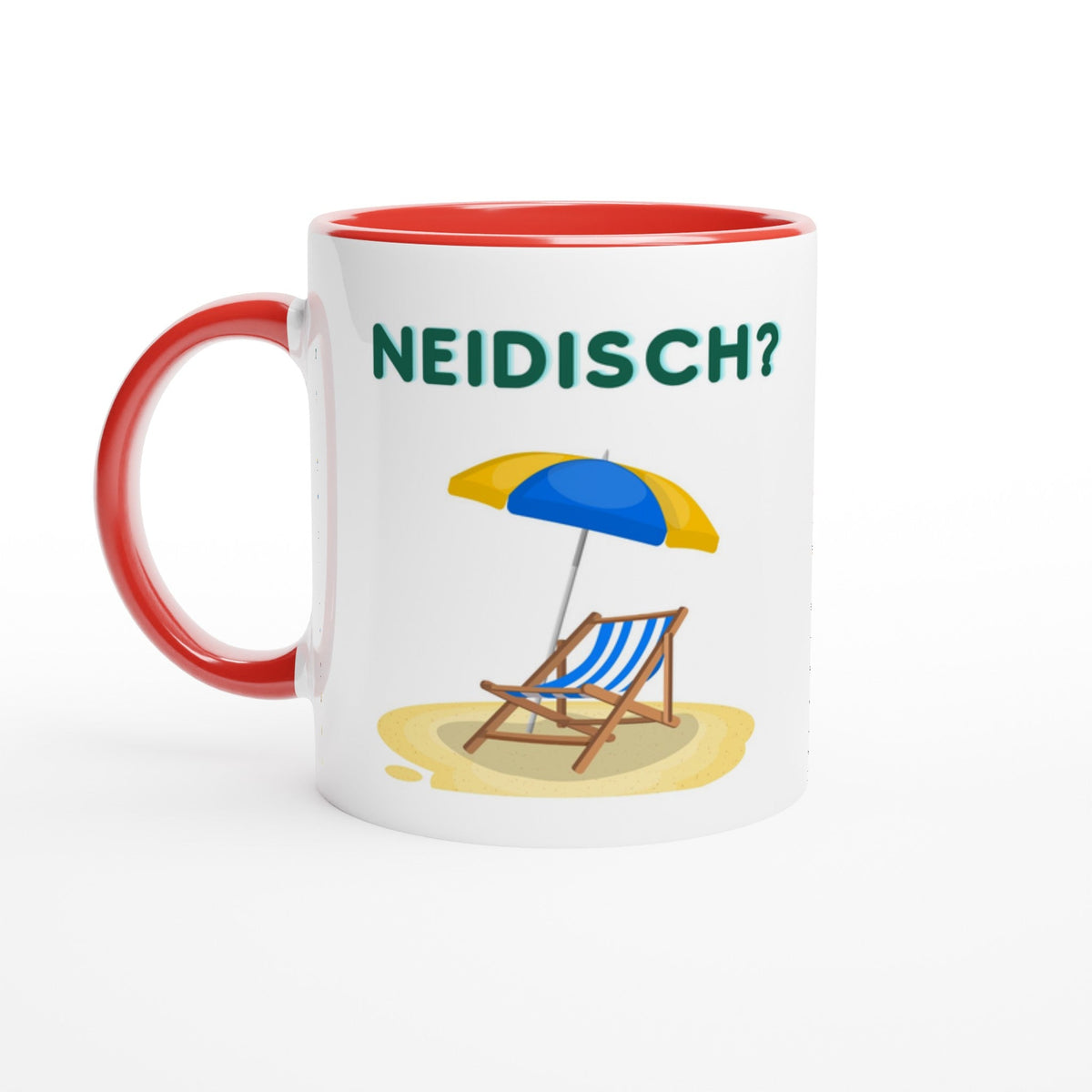 Lehrer Tasse mit lustigem Spruch – Geschenk für Lehrer & Referendare – Humorvolle Lehrertasse „Neidisch?“ | Tassenworte - Tassenworte