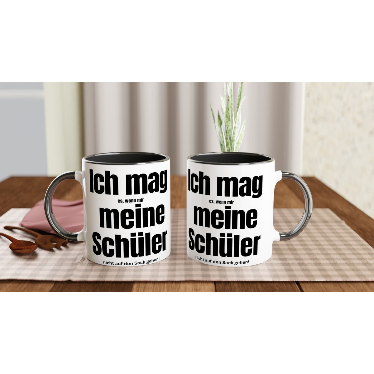 Lehrertasse | Lustige Tasse für Lehrer – „Ich mag meine Schüler … wenn sie mir nicht auf den Sack gehen!“ | Geschenk für Lehrer & Kolleginnen - Tassenworte