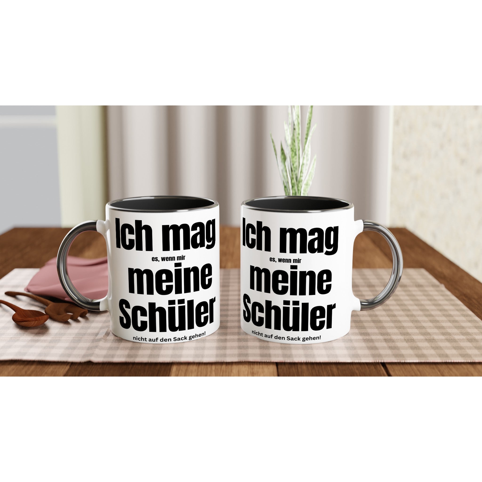 Lehrertasse | Lustige Tasse für Lehrer – „Ich mag meine Schüler … wenn sie mir nicht auf den Sack gehen!“ | Geschenk für Lehrer & Kolleginnen - Tassenworte