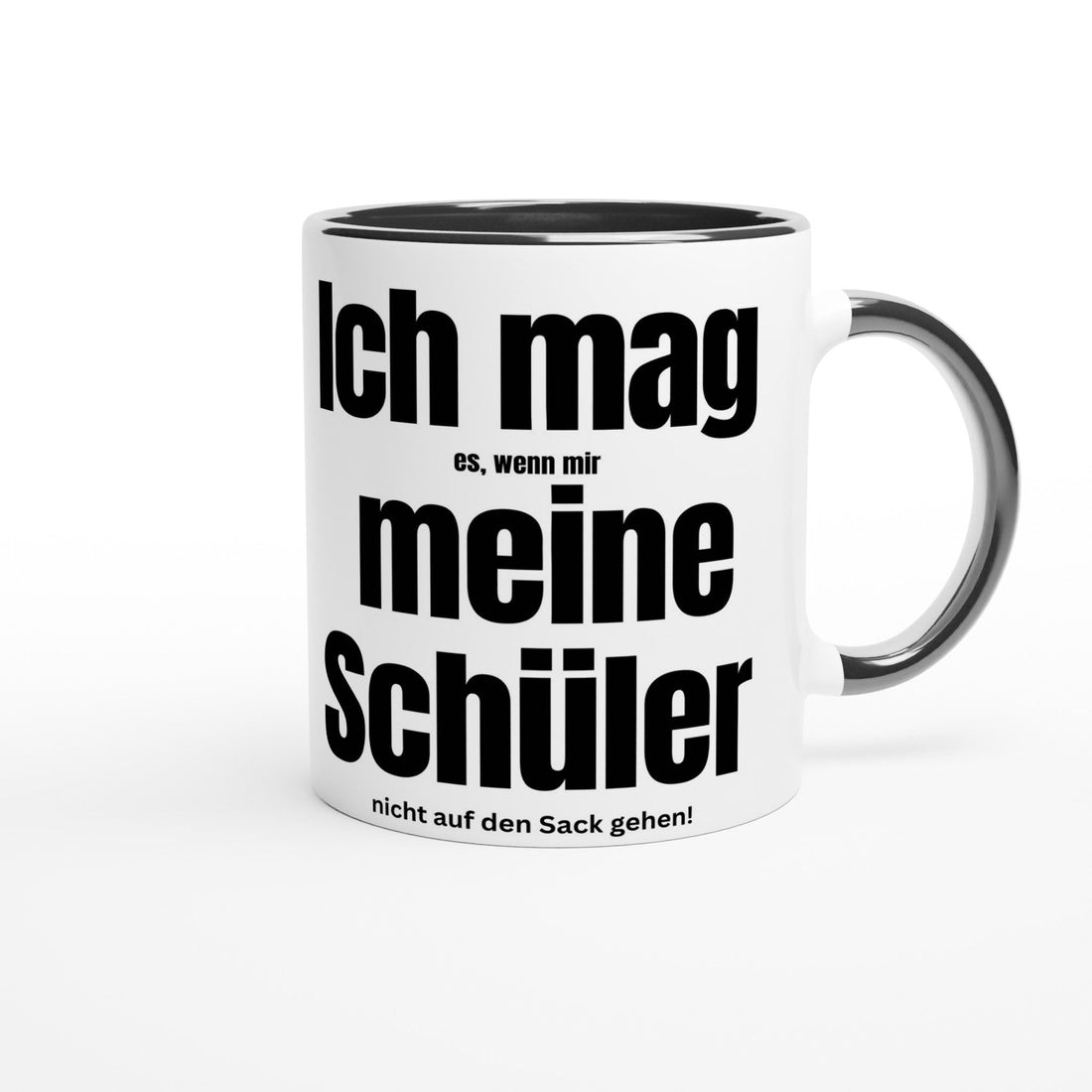 Lehrertasse | Lustige Tasse für Lehrer – „Ich mag meine Schüler … wenn sie mir nicht auf den Sack gehen!“ | Geschenk für Lehrer & Kolleginnen - Tassenworte