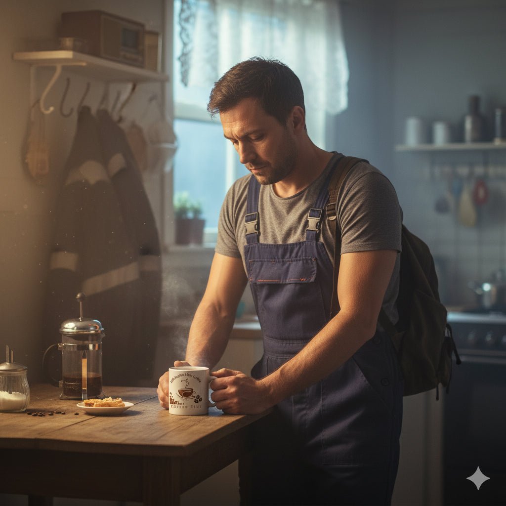 „Life begins after coffee“ Tasse – Für Morgenmuffel & Kaffeeliebhaber | Tassenworte - Tassenworte