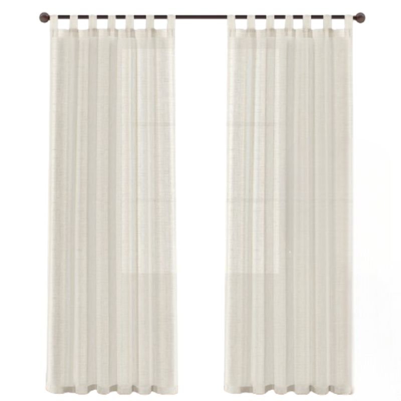 Linen Transparent Window Curtain - Tassenworte