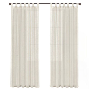 Linen Transparent Window Curtain - Tassenworte