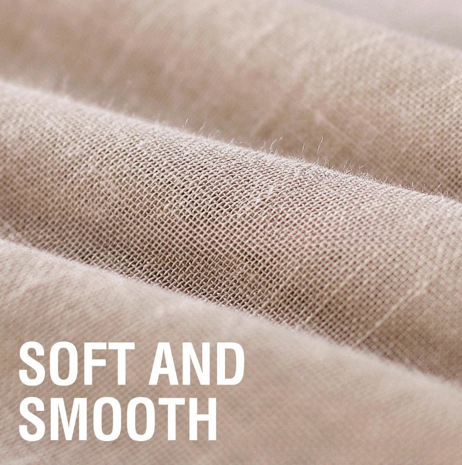 Linen Transparent Window Curtain - Tassenworte