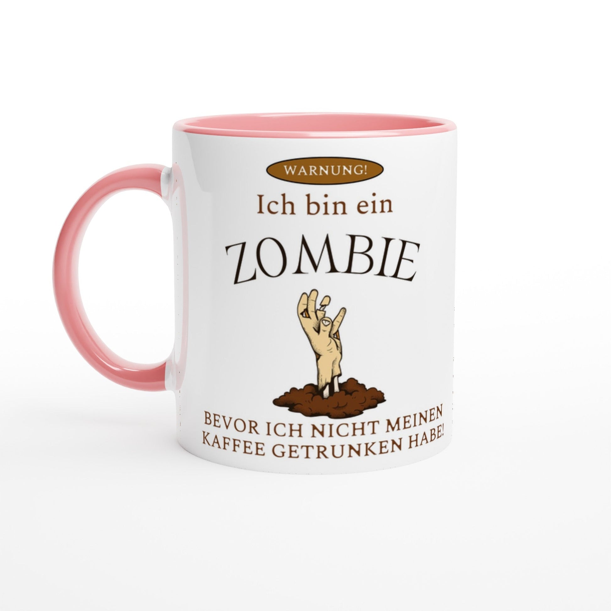 Lustige Kaffeetasse Morgenmuffel – Zombie - Spruch Becher | Kaffee - Geschenkidee - Tassenworte