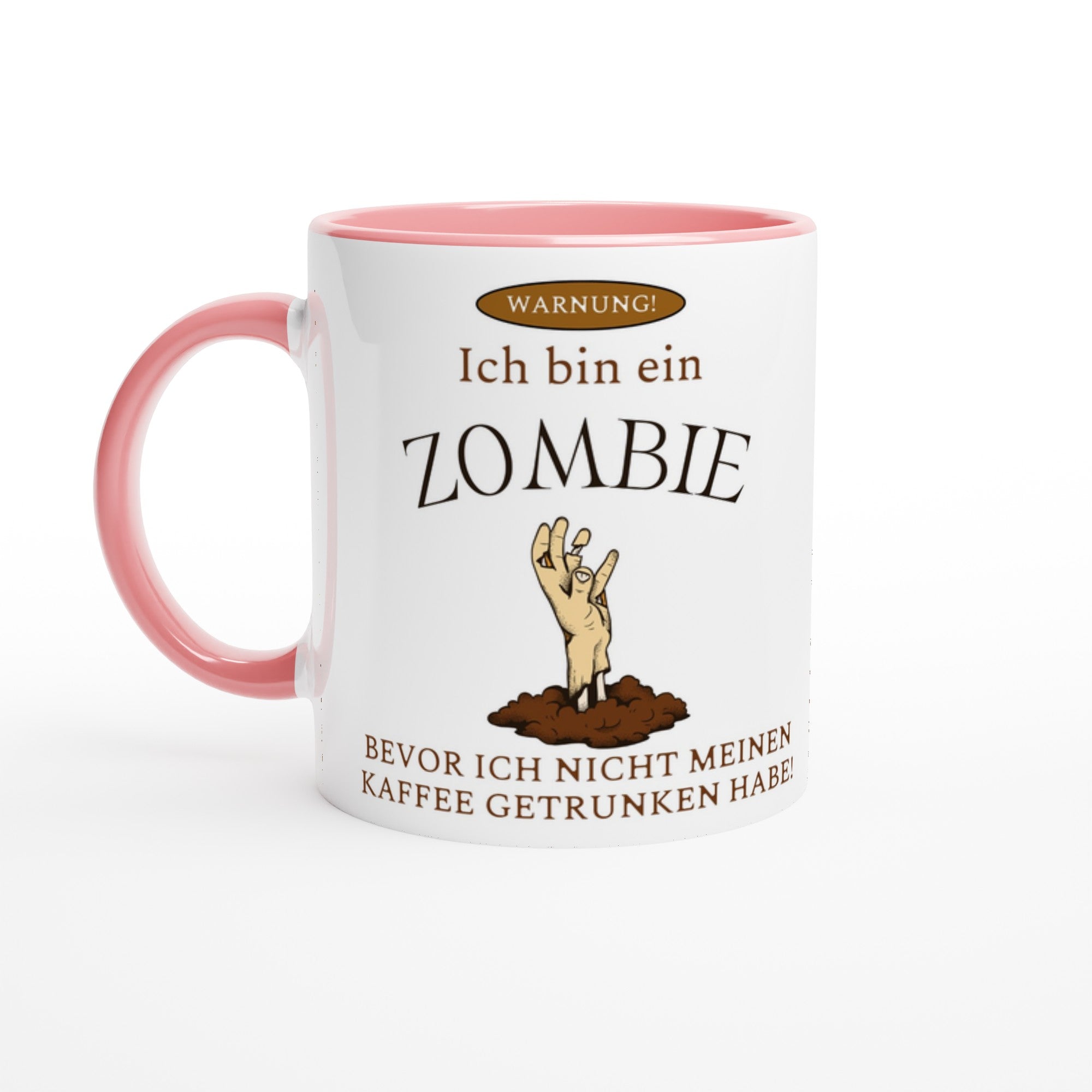 Lustige Kaffeetasse Morgenmuffel – Zombie - Spruch Becher | Kaffee - Geschenkidee - Tassenworte
