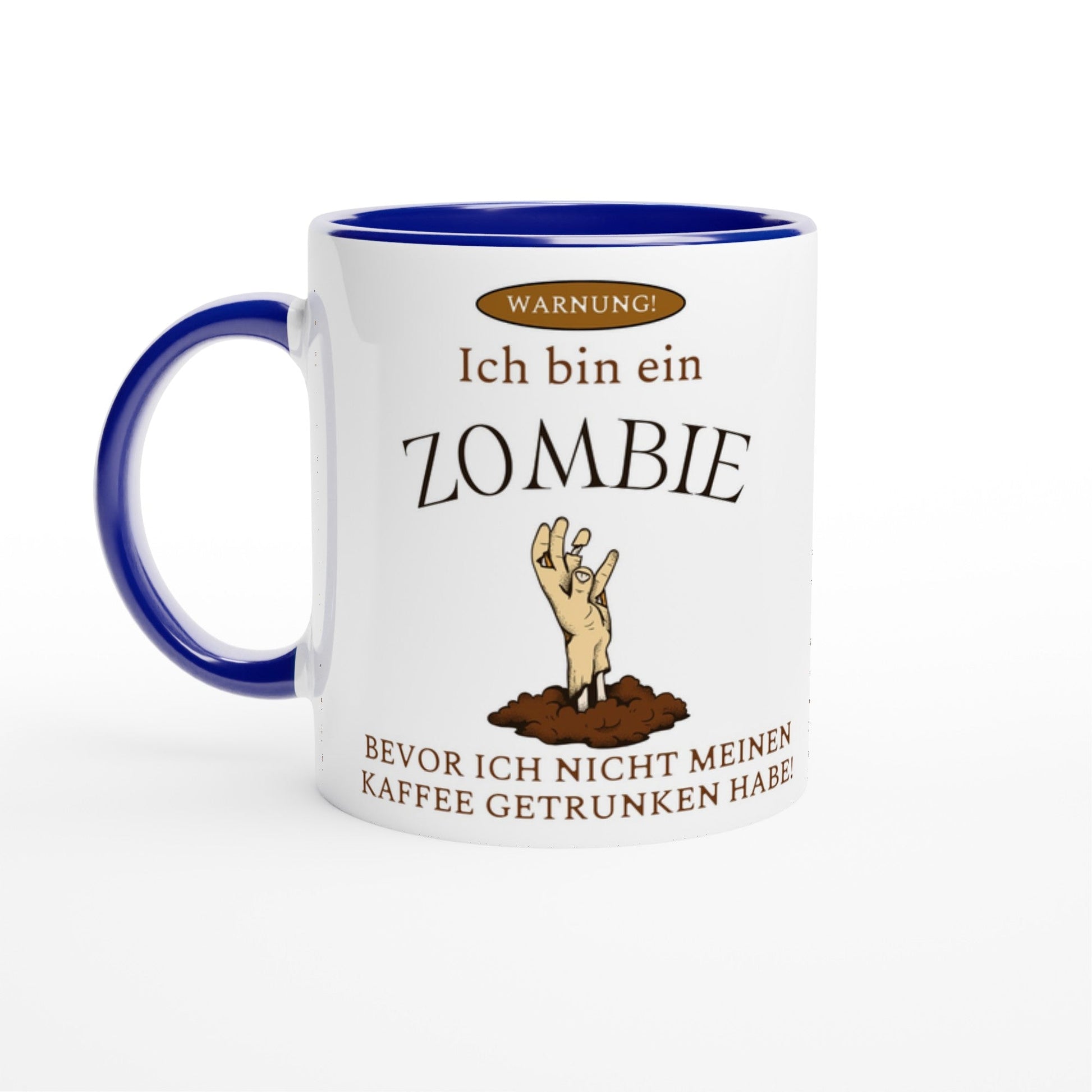 Lustige Kaffeetasse Morgenmuffel – Zombie - Spruch Becher | Kaffee - Geschenkidee - Tassenworte