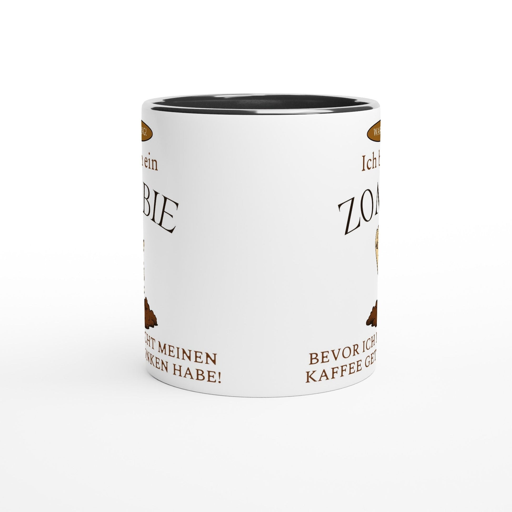 Lustige Kaffeetasse Morgenmuffel – Zombie - Spruch Becher | Kaffee - Geschenkidee - Tassenworte