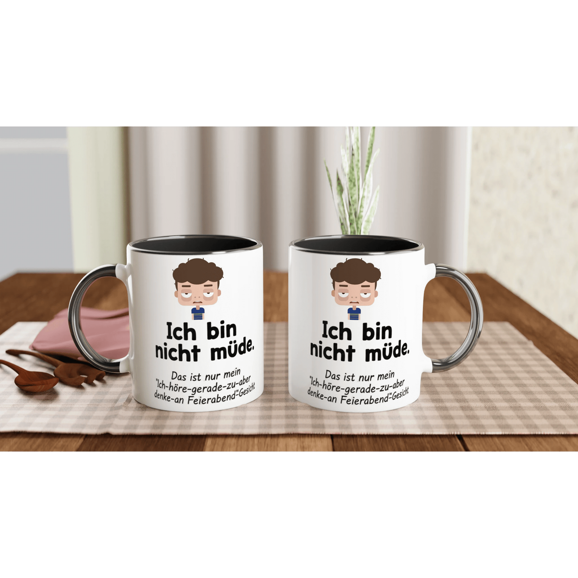 Lustige Tasse Lehrer – Ich bin nicht müde – Geschenk für Kollegen - Tassenworte