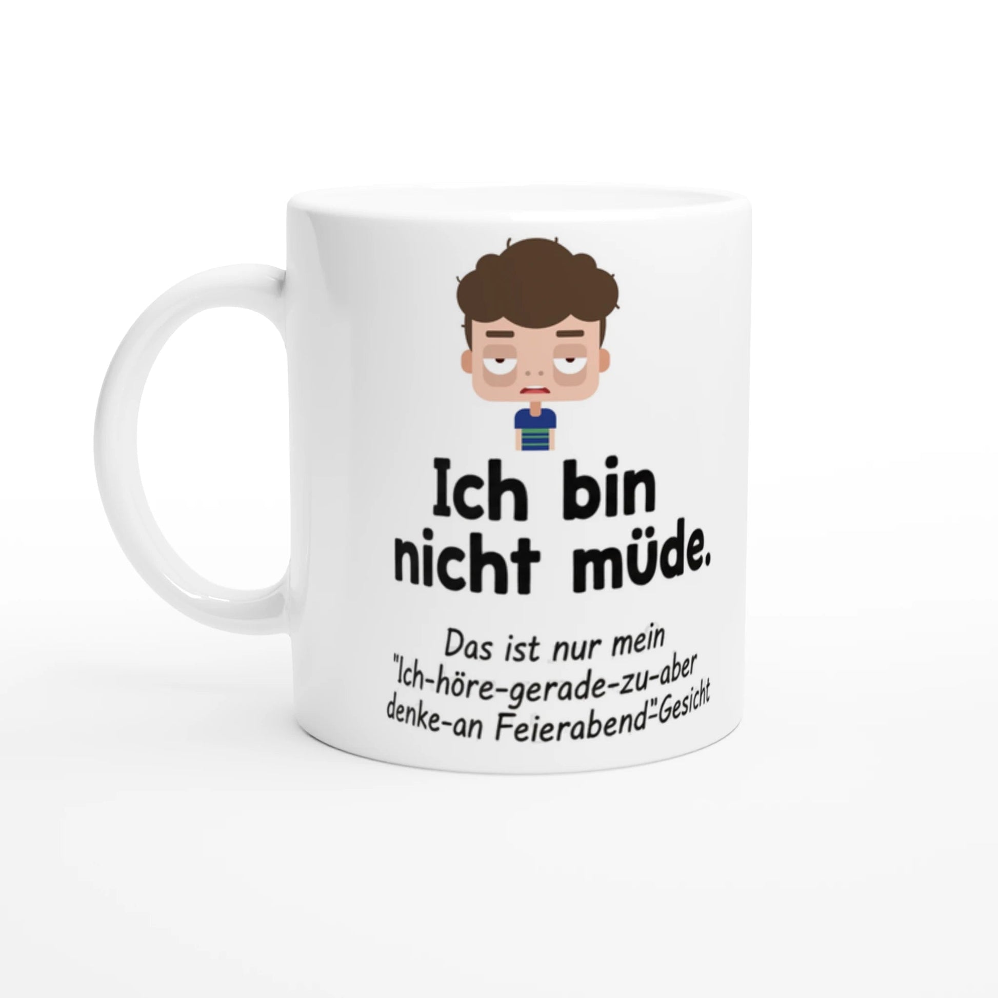 Lustige Tasse Lehrer – Ich bin nicht müde – Geschenk für Kollegen - Tassenworte