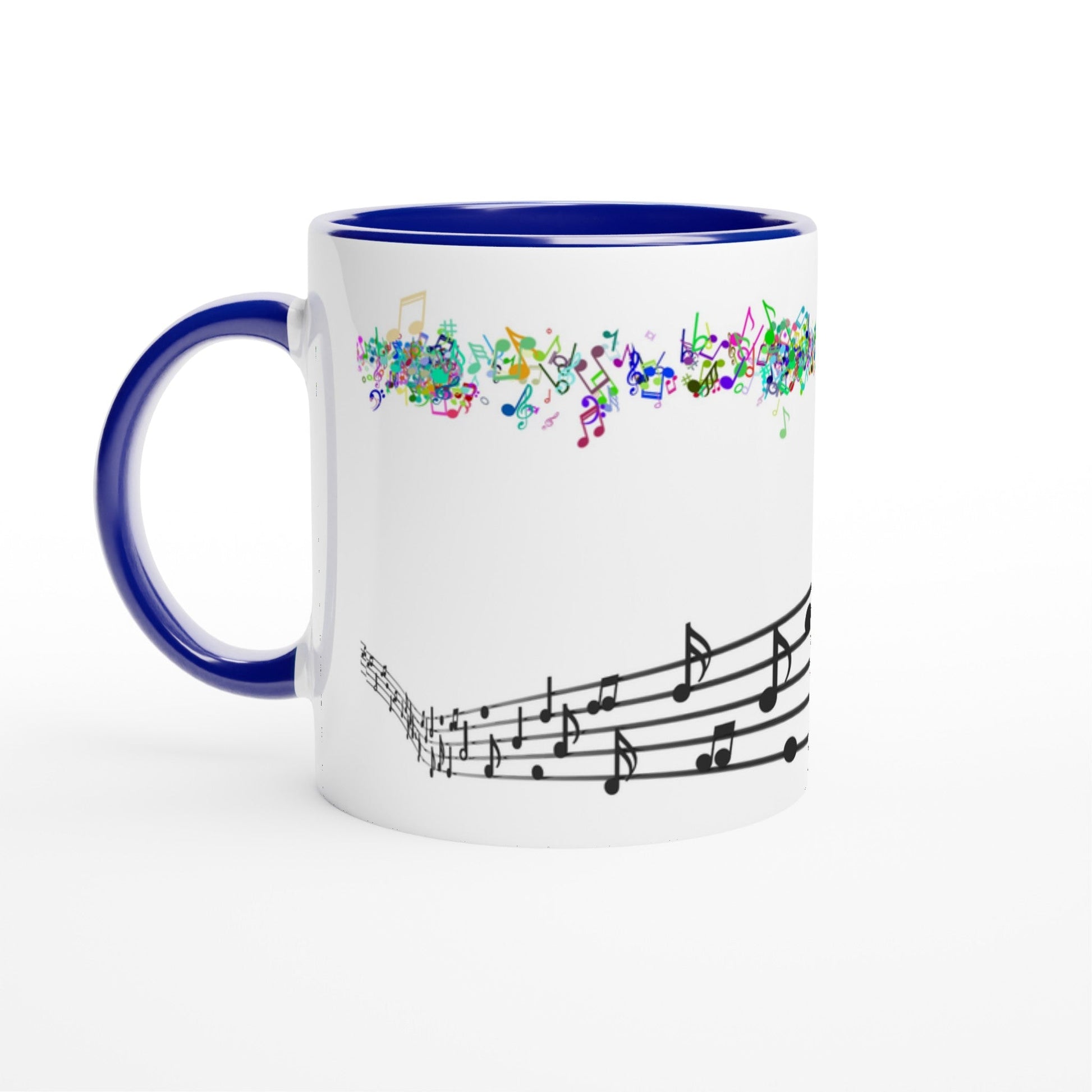 Lustige Tasse „Wake me up, before you go go“ – Beamtenhumor Cartoon - Weiße Keramiktasse 11oz mit Farbe an der Innenseite - Tassenworte