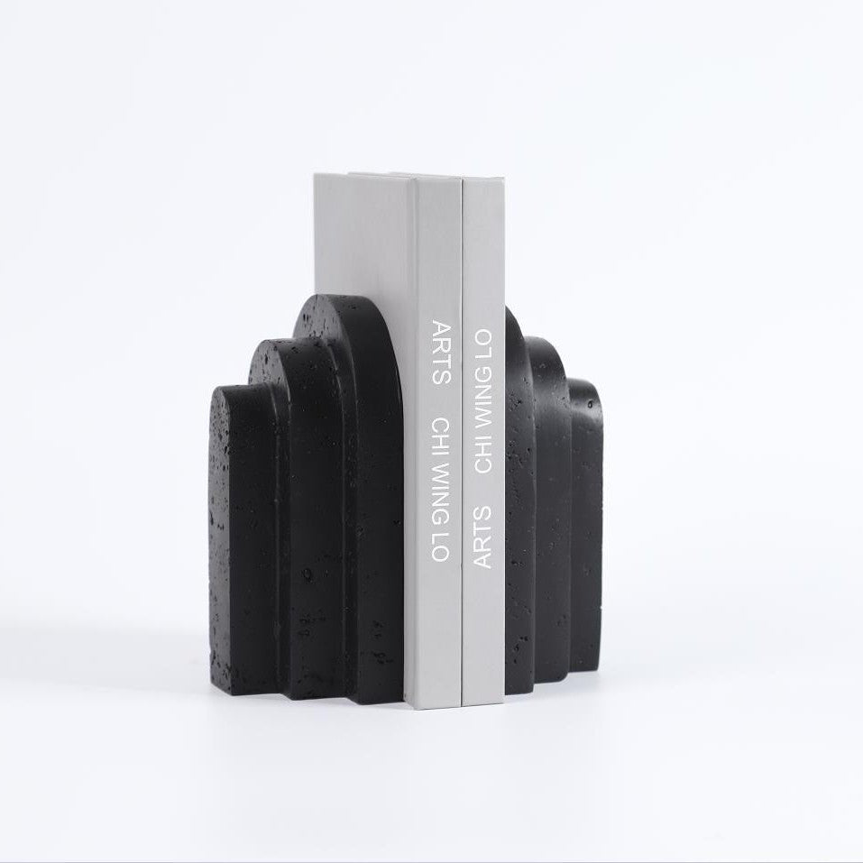 Modern Geometric Abstract Bookend - Tassenworte