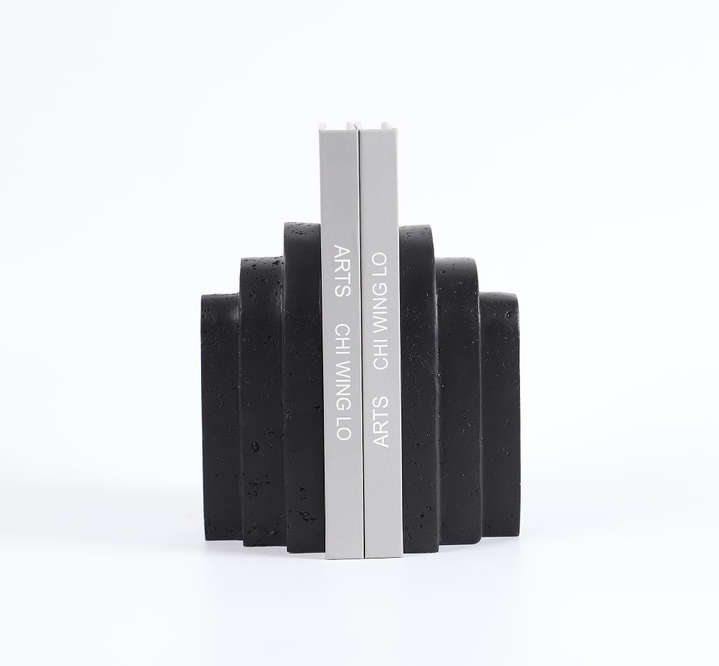 Modern Geometric Abstract Bookend - Tassenworte