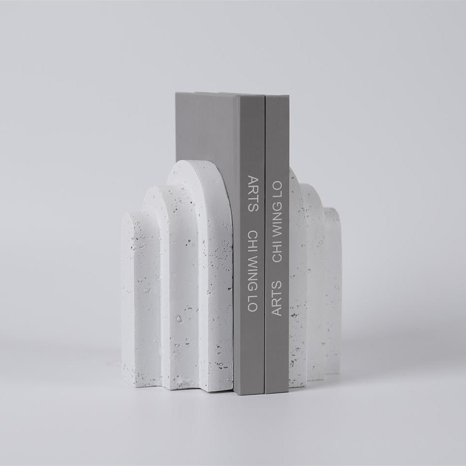 Modern Geometric Abstract Bookend - Tassenworte