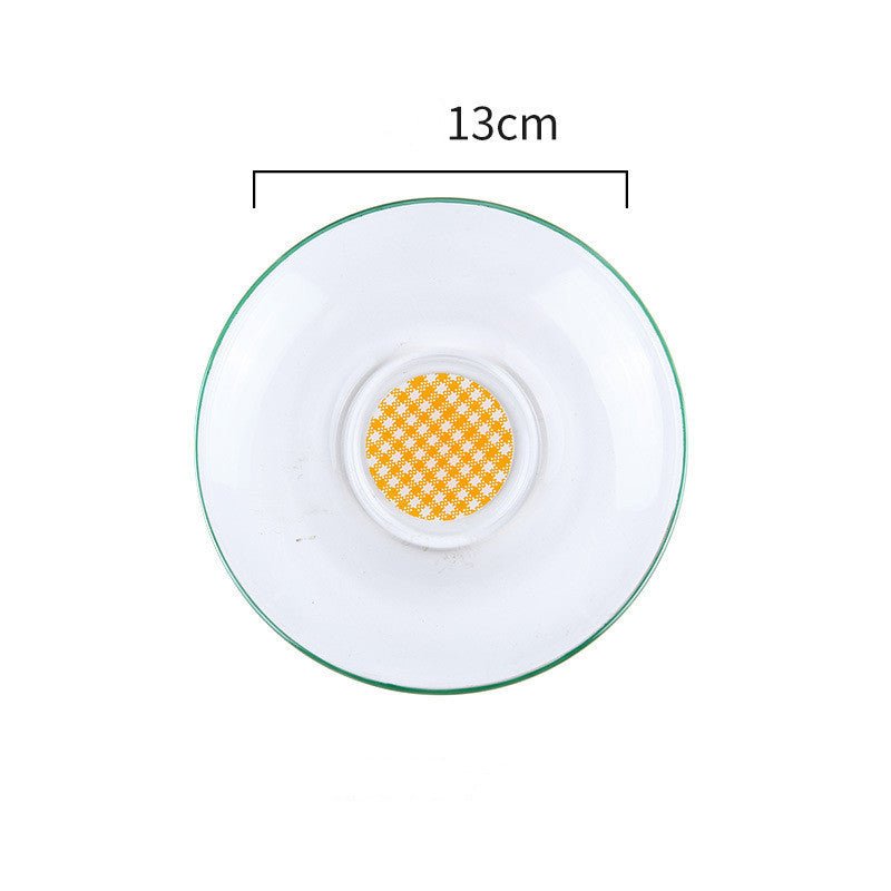 Retro Glass Coffee Cup & Saucer - Tassenworte