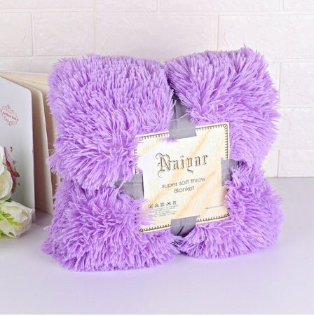 Super Soft Faux Fur Blanket - Tassenworte