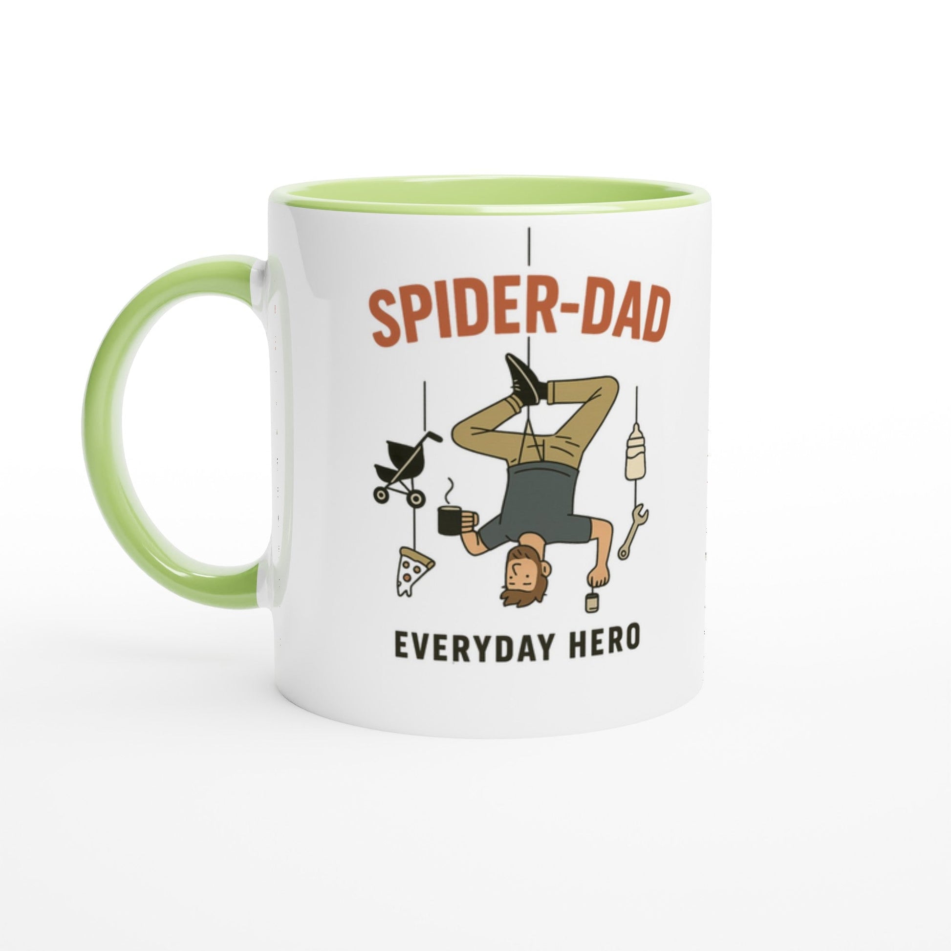 Tasse - Mug - Spider - Dad – Everyday Hero | Lustige Tasse nicht nur zum Vatertag [ Tassenworte - Tassenworte