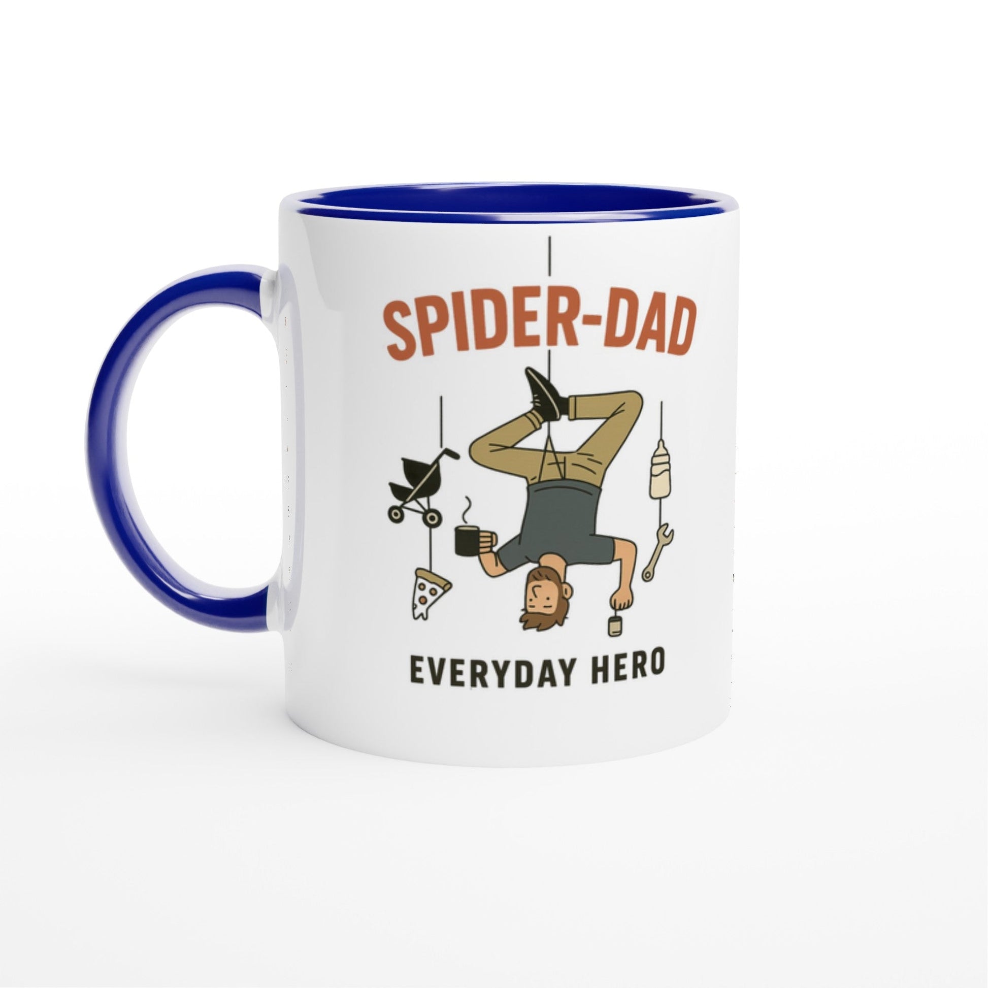 Tasse - Mug - Spider - Dad – Everyday Hero | Lustige Tasse nicht nur zum Vatertag [ Tassenworte - Tassenworte