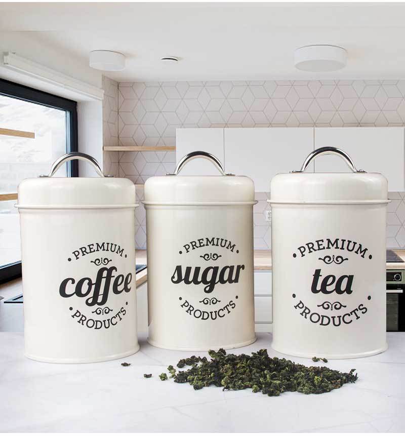 Tea, Coffee & Sugar Storage - Tassenworte