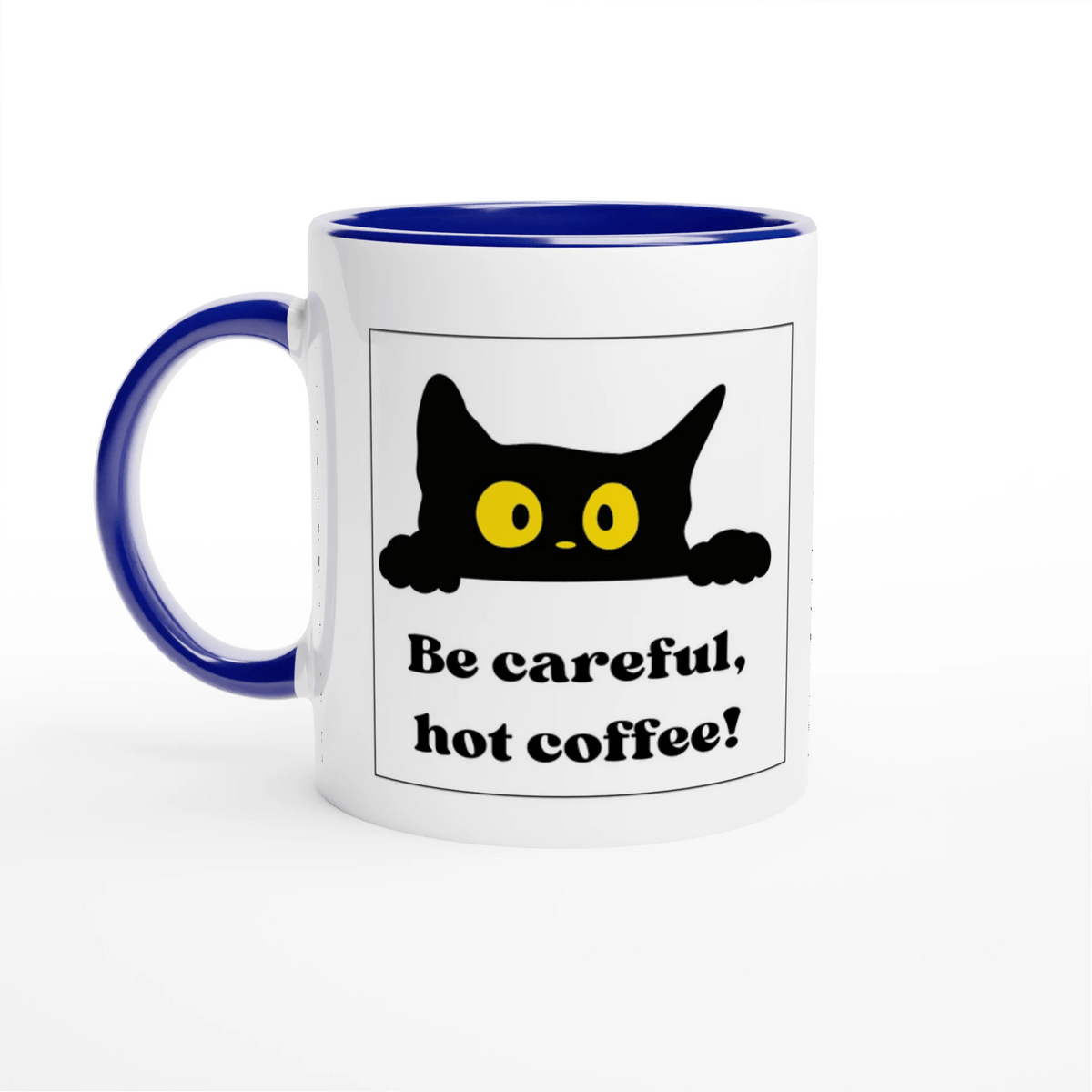 Vorsicht heiß! Katzen - Tasse für Morgenmuffel, Kaffeefans & Chaosfrühstarter | Tassenworte - Tassenworte