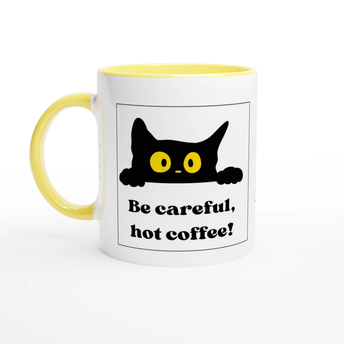 Vorsicht heiß! Katzen - Tasse für Morgenmuffel, Kaffeefans & Chaosfrühstarter | Tassenworte - Tassenworte